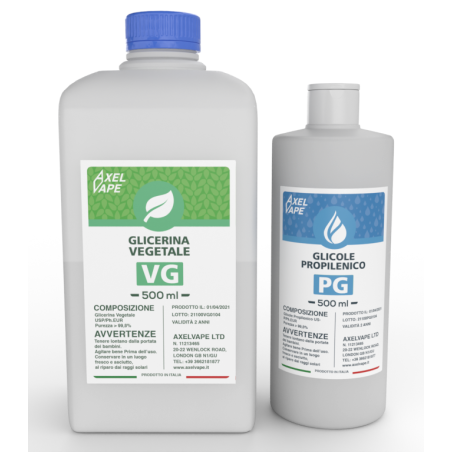 1 litro 50/50 Kit Base Neutra VG/PG